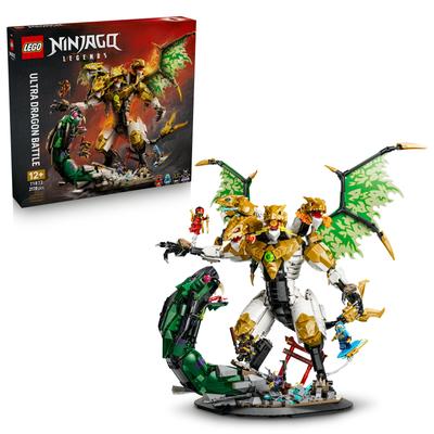 Konstruktionsspielsteine LEGO "Duell mit dem Ultradrachen (71872), LEGO Ninjago", bunt, Spielbausteine, Kinder, Kunststoff, Made in Europe