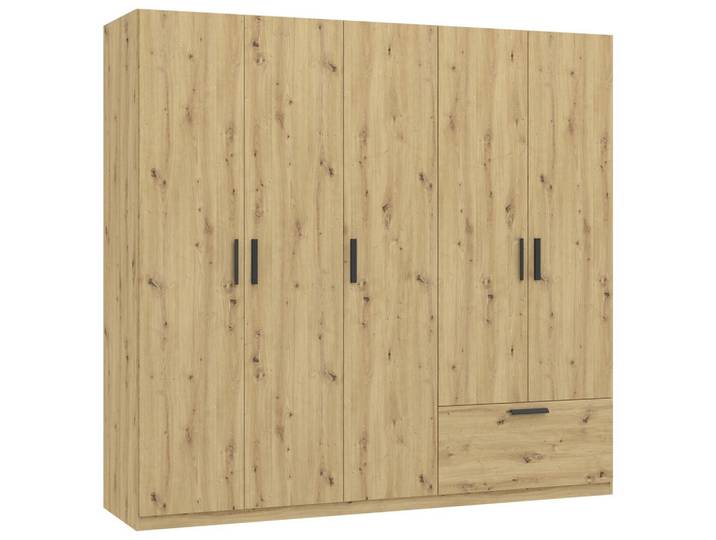 Drehtürenschrank Milos Eiche Artisan