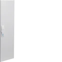 Hager FZ196N Tür, univers, rechts, voll, RAL 9010, für Schrank IP44, 1850x550mm