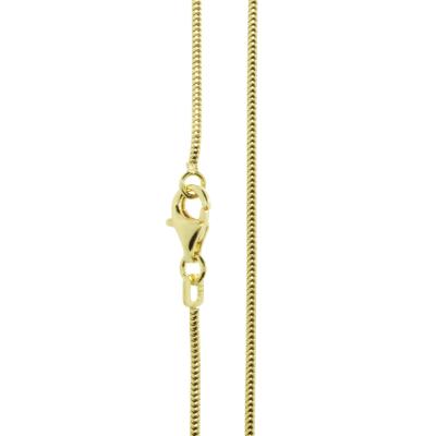 Goldkette OSTSEE-SCHMUCK "- Schlange 1,2 mm - Gold 585/000 -" Gr. 50, gold (gold 585, goldfarben, gelb), Halsketten, Damen, 50, Gelbgold 585, Goldkette
