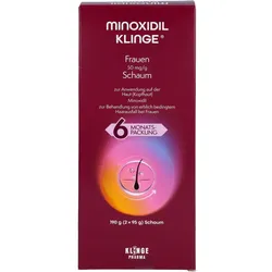 Minoxidil Klinge Frauen 50 mg/G Schaum 190 G
