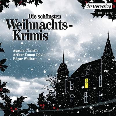 Die schönsten Weihnachtskrimis - Agatha Christie,Christianna Brand,Arthur Conan Doyle,Edgar Wallace,Ellis Peters, Audio, 9783844523638