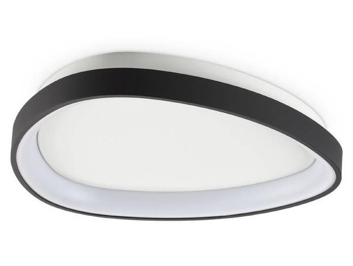 Ideal Lux 341446 GEMINI Deckenleuchte D425mm LED 24W 2450/1170lm 2700K schwarz EIN/AUS