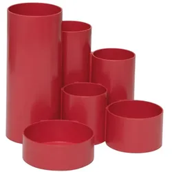 MAUL 4115625 Stiftehalter Kunststoff Rot