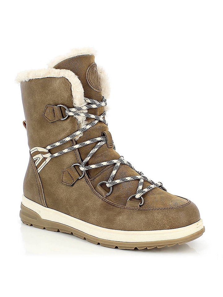 Kimberfeel Winterstiefel "Abigail" in Braun - 37
