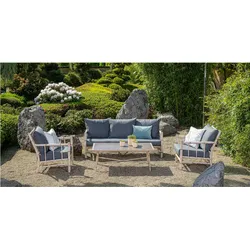 Garden Impressions Alu Gartenlounge "Sumatra" in Bambusoptik,,