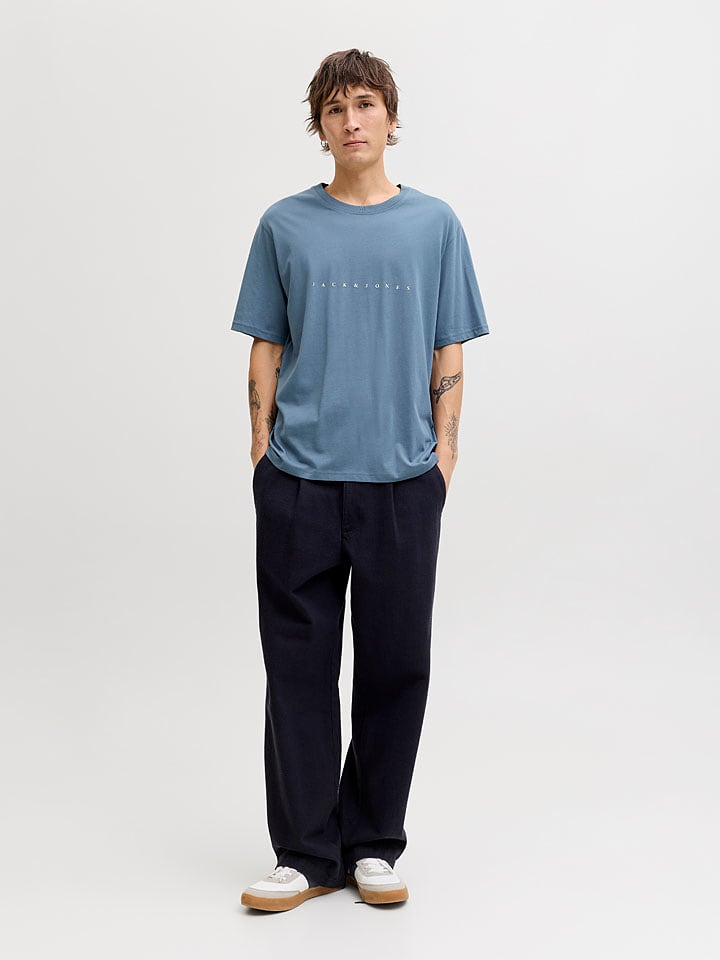 Jack & Jones Shirt "Star" in Blau - L