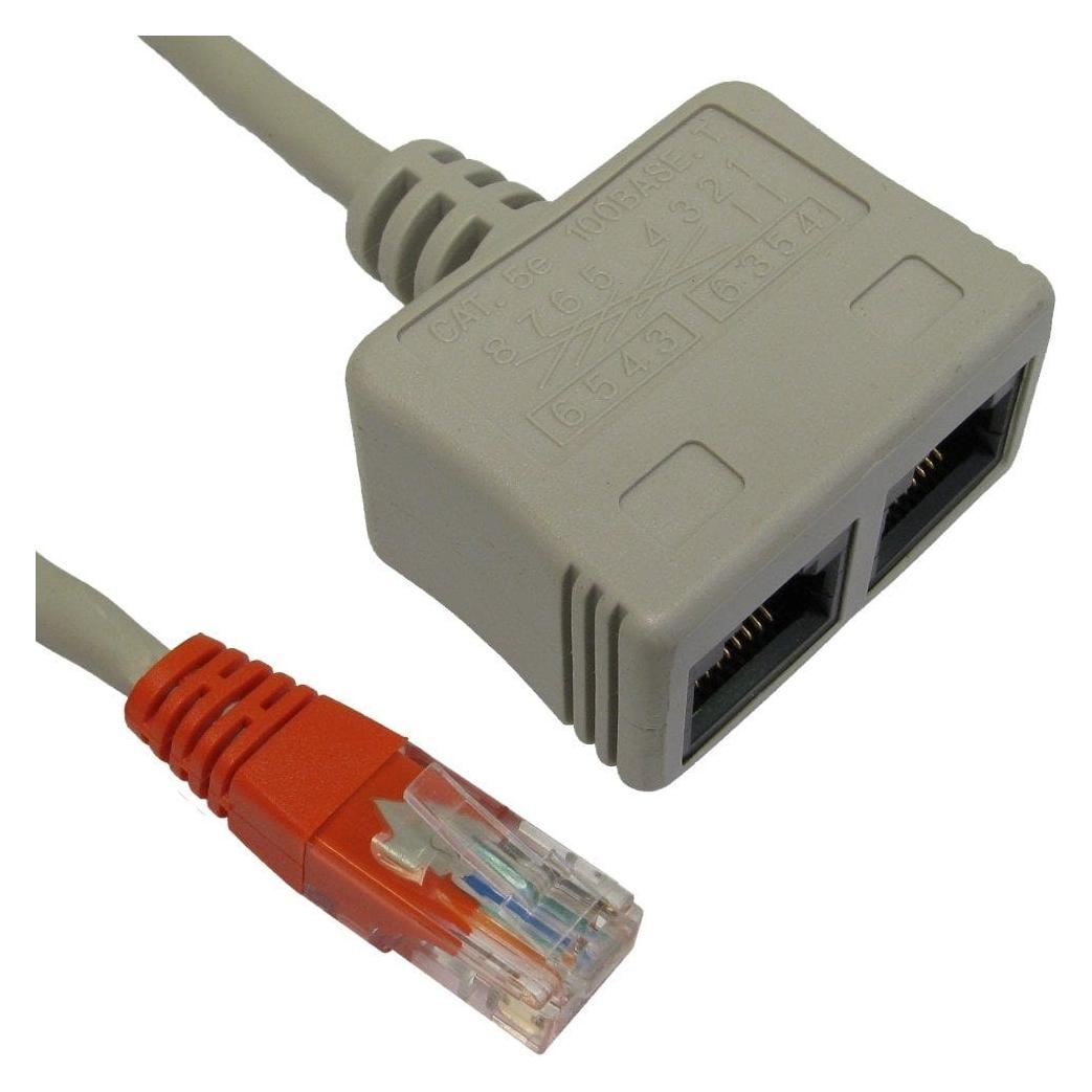 Cables Direct CDL RJ45 Economiser - Voice/Voice (RJ-ECONVV)