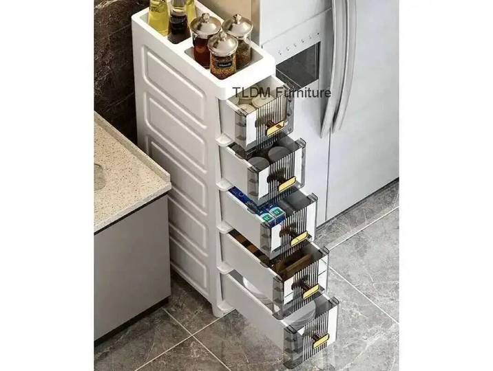 Armoire de salle de bain en plastique japonaise, armoire de rangement étanche de type tiroir de toilette, armoires de ménage de luxe pour buanderie