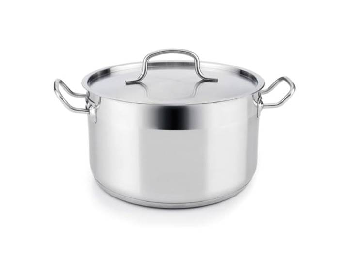 Quid Cook Inox Basika Kookpan, roestvrij staal, 28 x 21 cm