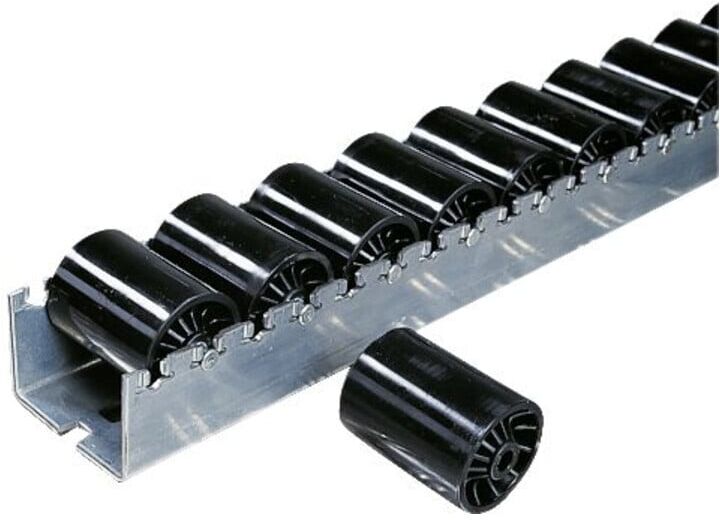 Bito Rollenleiste PDS / H83 L3600 mm T48 mm Zylinderrolle Kunststoff, verzinkt (14192)