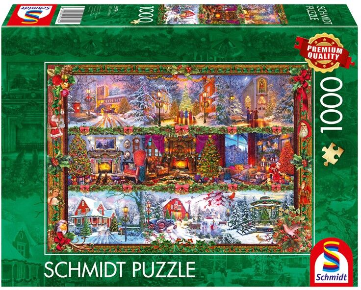 Schmidt Puzzle 1000 pcs Les merveilles de Noël