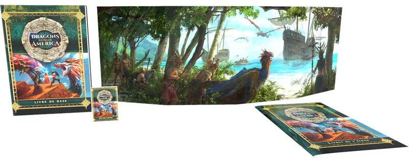 Book in Game Dragons Conquer America : Supplément Ecran