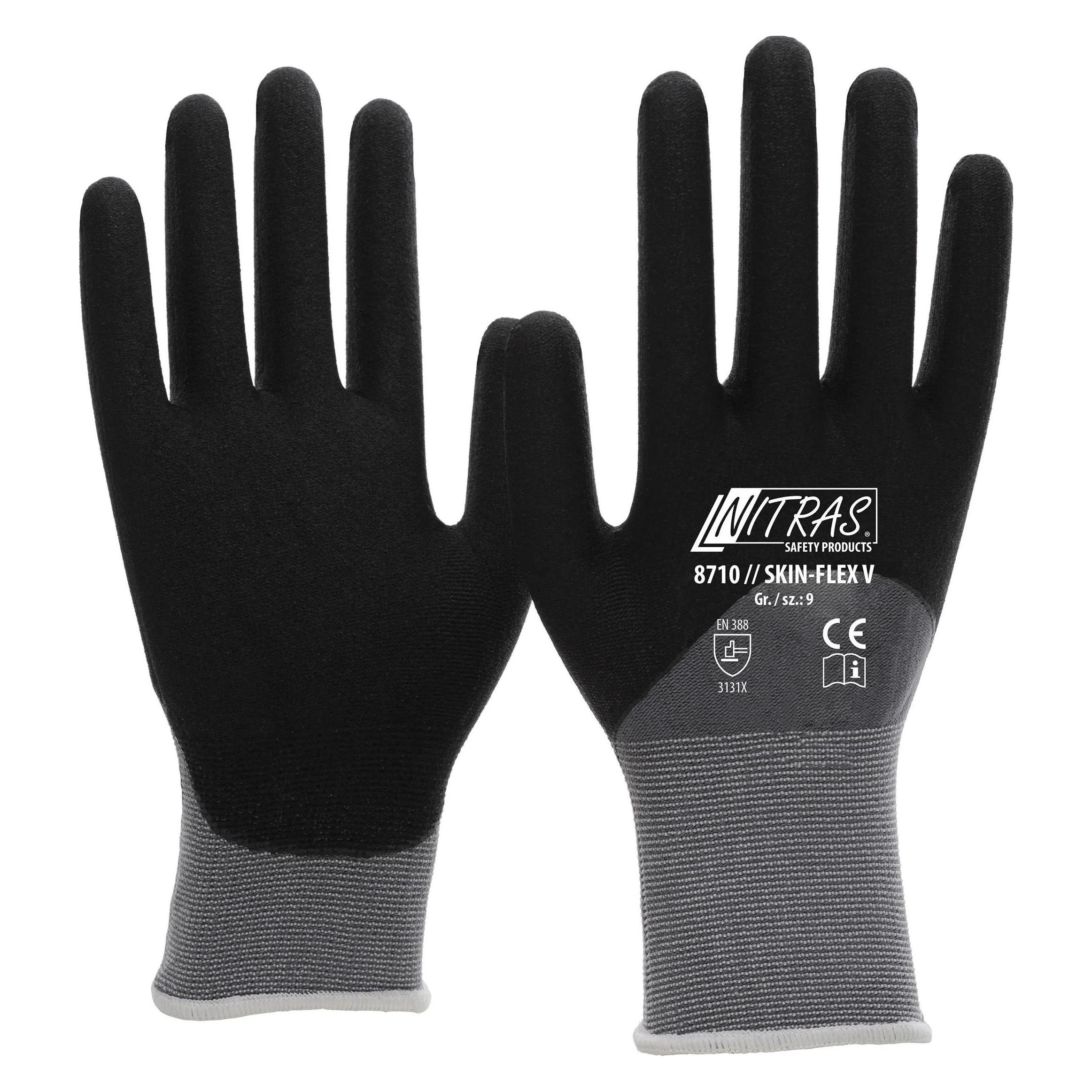 Nitras HANDSCHUH GR. 10 SKIN FLEX V (10) (8710-10)