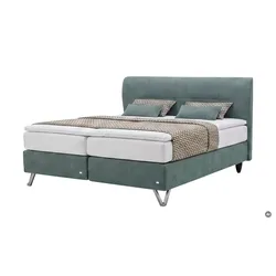 RUF Boxspringbett   ¦ türkis/petrol ¦ Maße (cm): B: 208