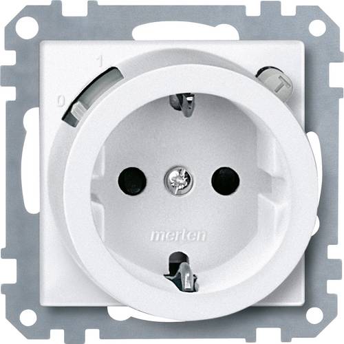 Merten Einsatz System M Polarweiß 232819 1St.