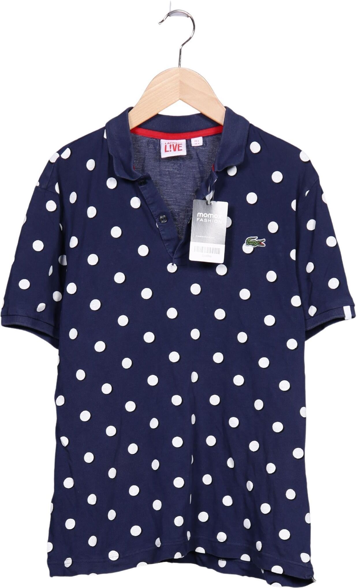 Lacoste L!Ve Herren Poloshirt, Mehrfarbig, Gr. M (Lacoste 3), Baumwolle - Second Hand
