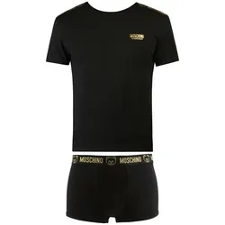 Moschino Underwear Herren Boxershort + T-Shirt Geschenk Set Gr. XL