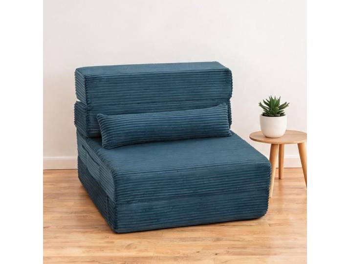 3 en 1 Sofas and Couches combining bleu 8 x 27 and 5 cm lit) with 6 x 4 9 pouces (190 x 70 x 12