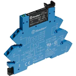 Finder Koppelrelais 6A 12VDC Serie 38, Relais