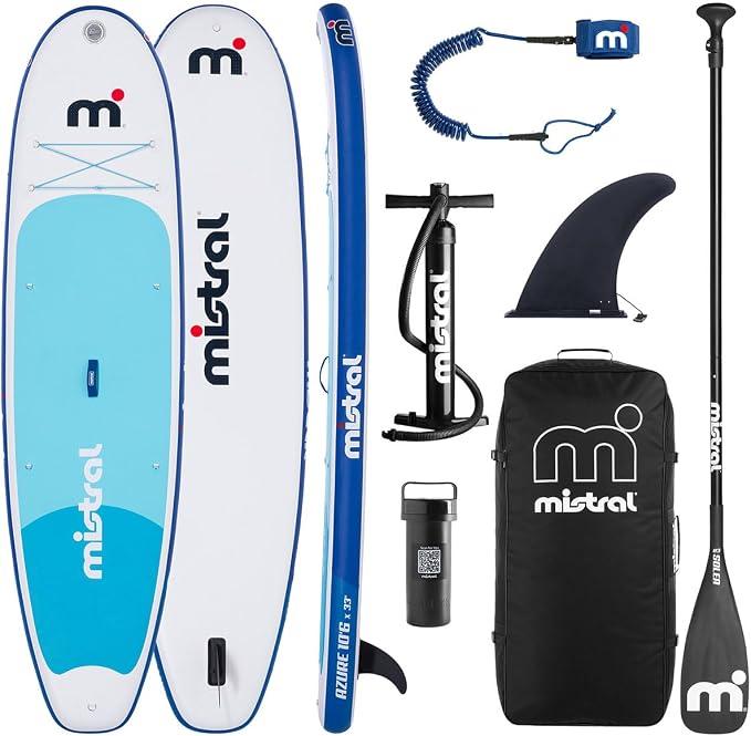 Board Set Azure 10'6 - Aufblasbar - für Kinder & Erwachsene - Anfänger & Fortgeschrittene