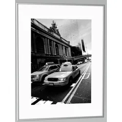 PAPERFLOW Bilderrahmen silber 60,0 x 80,0 cm