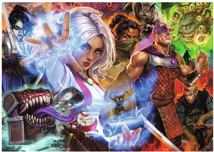 Puzzle 1000 pcs D&D : Quête acceptée - Ravensburger