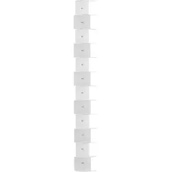 Ptolomeo Wandregal 155 cm weiß