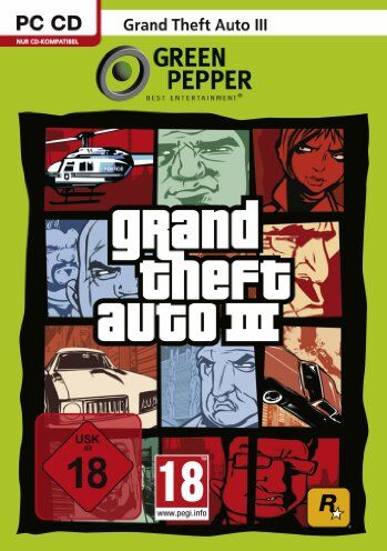 ROCKSTAR - GTA - Grand Theft Auto III [Green Pepper] - Preis vom 08.10.2026 07:26:42 h