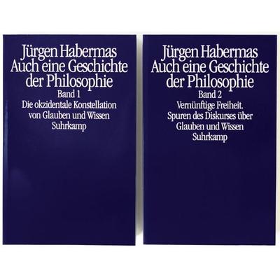 Auch eine Geschichte der Philosophie, Set von Jürgen Habermas, Suhrkamp, 978-3-518-58734-8