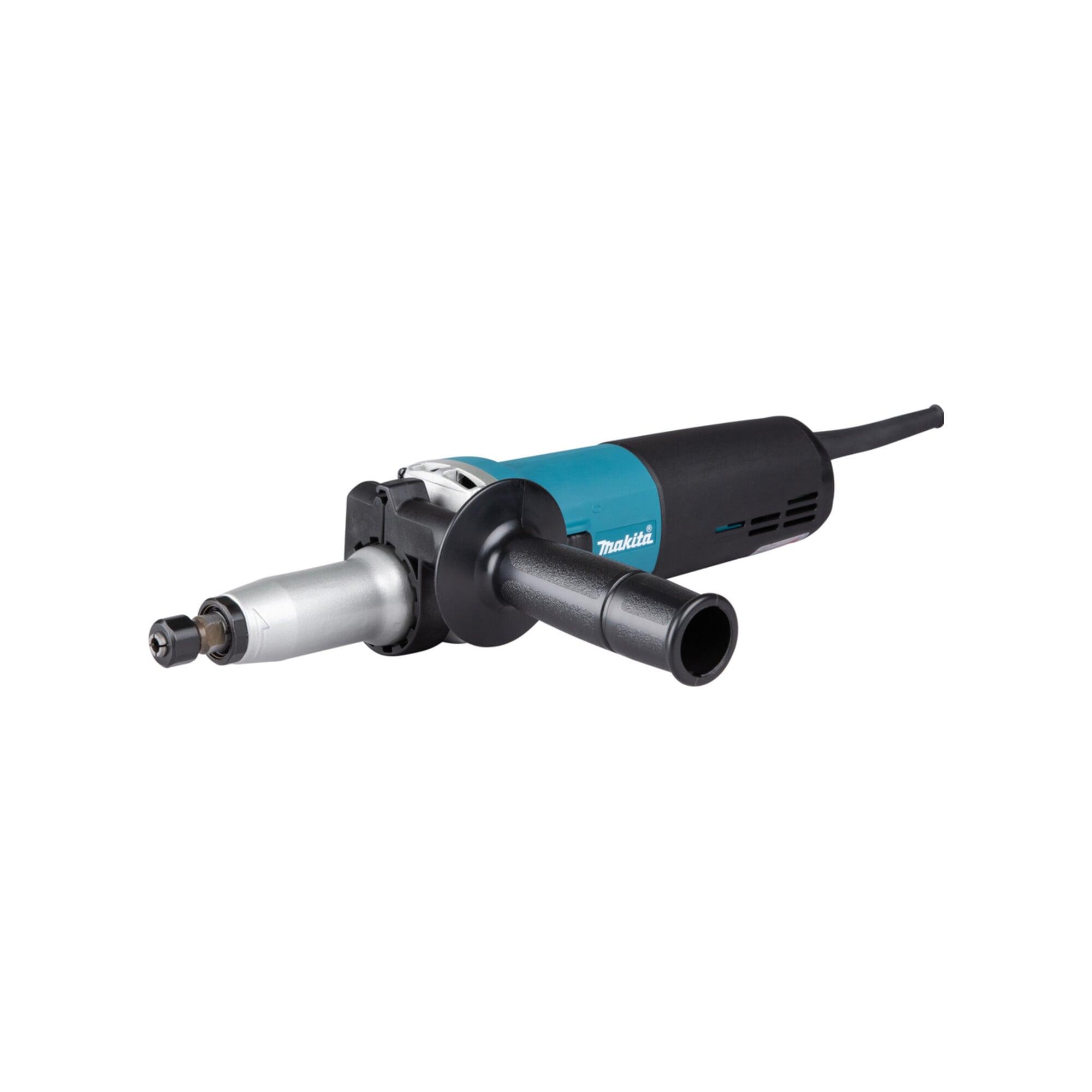 Makita GD0810C Geradschleifer | für Metall, Stein oder Holz| mit Leistung von 750 W und Drehzahlregelung|)