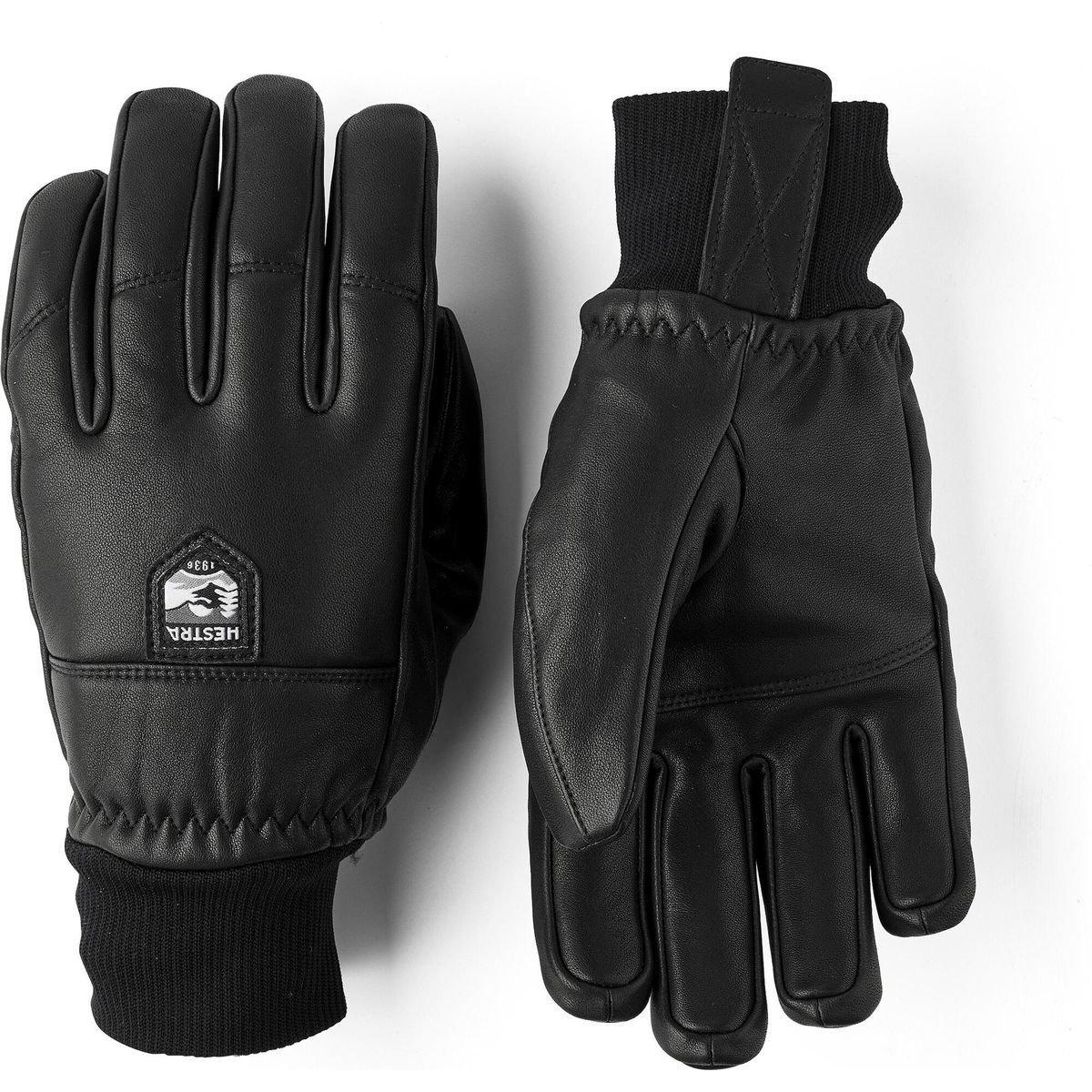 Hestra Omni - 5 Finger black/black (100100) 7 3004750-100100-7