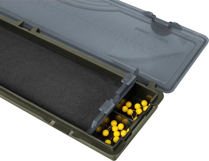 Boîte pour bas de ligne Delphin C-RIGBOX Gray, Beige, Silver