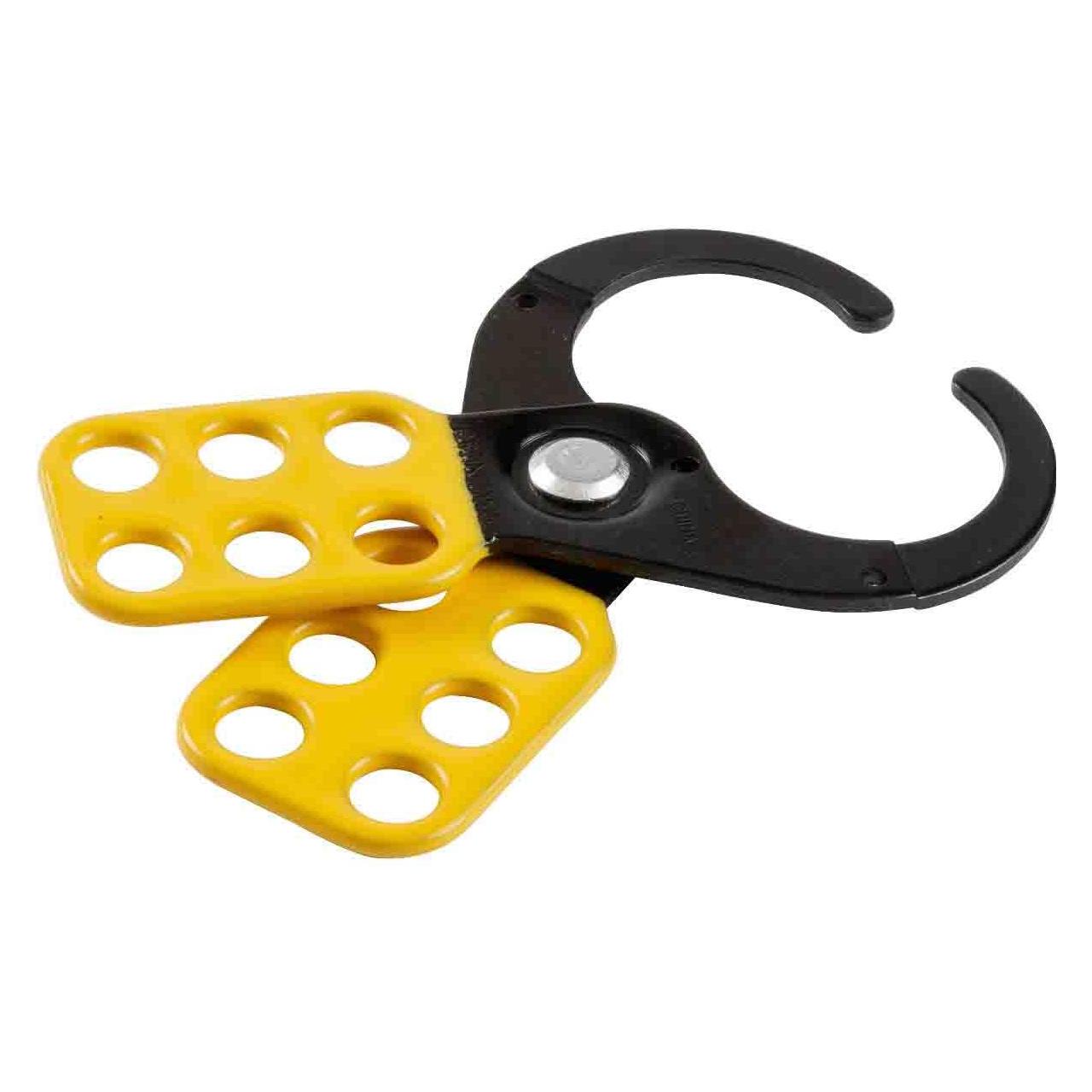 Brady Lockout Verriegelungssysteme (Mehrfach-Schliessbügel), 38 mm, Gelb (12 Stück/Packung) (Bügelgehörschützer Ersatzstöpsel) (805843)