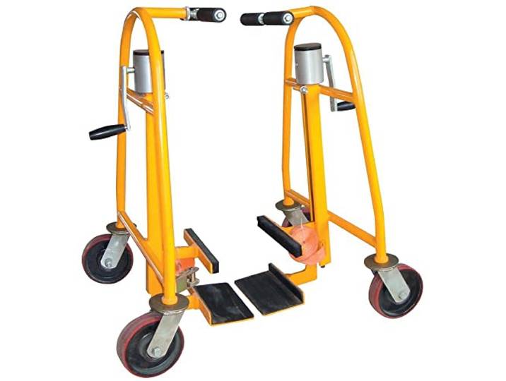 Noblelift Hub Style Hubtransporter, Gelb, Eisen, 300 cm x 300 mm x 300 mm, 4 Polyurethan-Räder, Hubwagen, Material Handling Truck, 10389261031