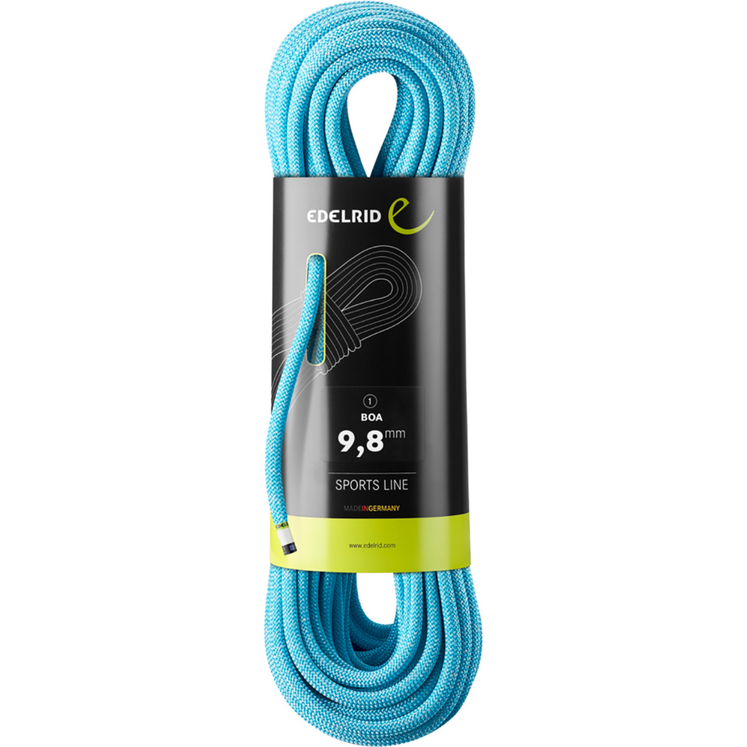 Edelrid Boa 9.8 Kletterseil Kletterseile blau Größe 40M Sportklettern