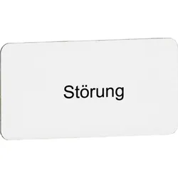 ABB MA8-1112 Beschriftungsschild Störung, Kunststoff alufarben CombiLine Modular und -Compact
