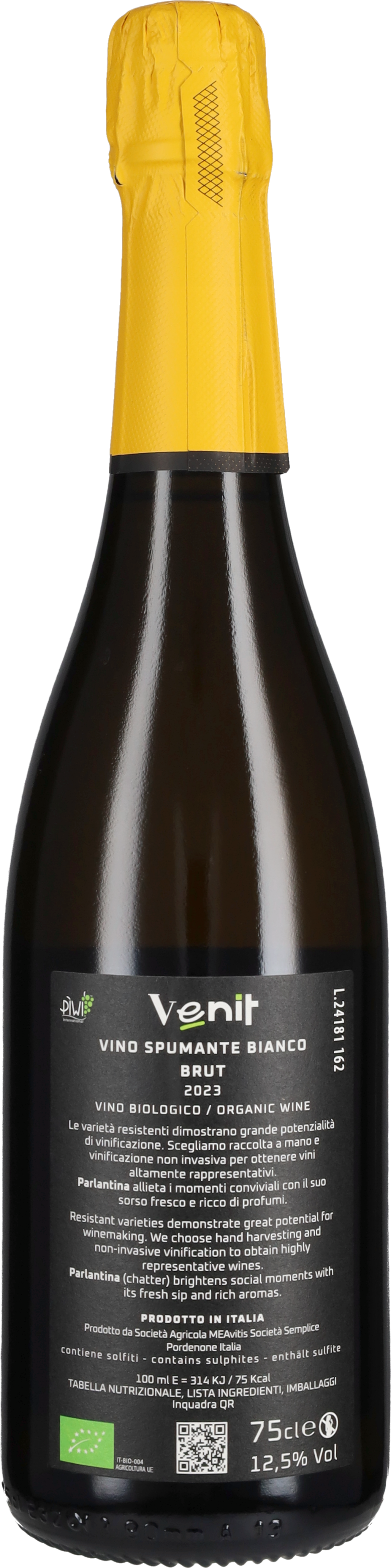 Sparkling Brut 'Parlantina' Venit