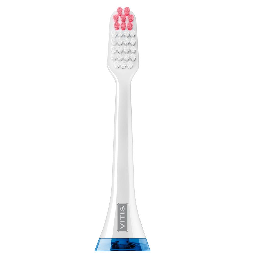 Vitis sonic Ersatzkopfbürsten gingival 2 St Zahnbürste