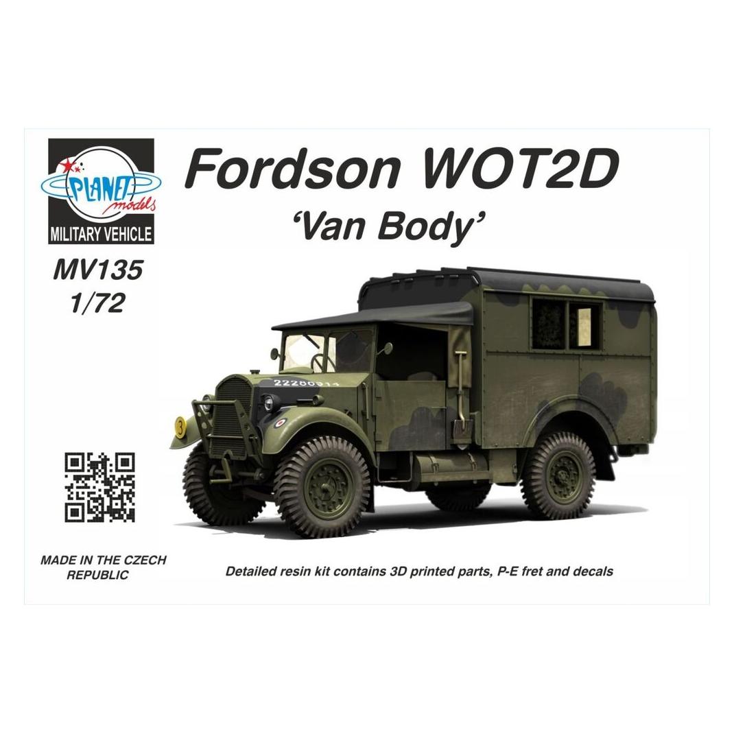 Planet Models Fordson WOT2D 'Van Body' 1/72 (MV135)