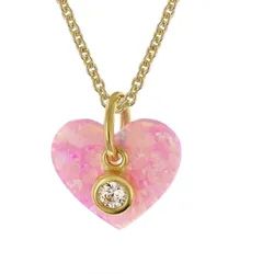 trendor 28750 Kinder-Anhänger Gold 333/8K + vergoldete Silberkette, 38 cm