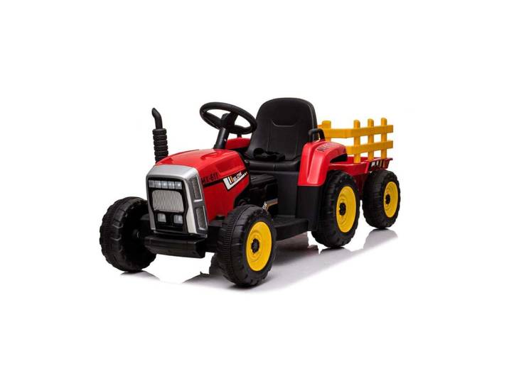 Tracteur électrique enfant avec remorque 12v