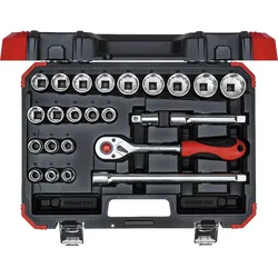 Steckschlüsselsatz GEDORE RED 24-teilig 1/2''