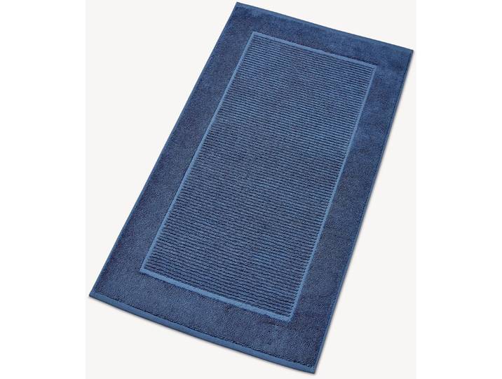 Badematte CHRISTY Supreme , grün (deep sea), H:7mm, Baumwolle, Badematten, Badematte, Premium Badematte in Luxusqualität 1000g/m², 50 x 90, 2er Set