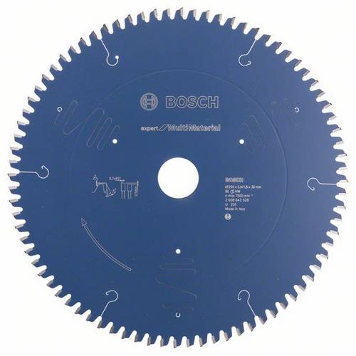 Bosch Accessories Expert for Laminated Panel 2608642528 Kreissägeblatt 254 x 30 x 2.4mm Zähneanzahl: 80 1St.