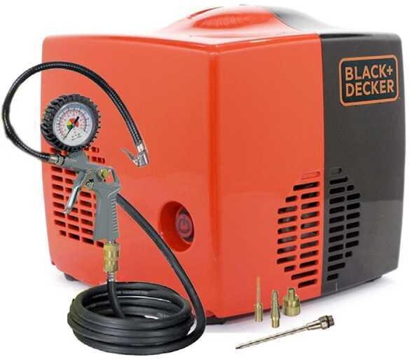 Black & Decker BD195 CUBO - Elektrischer kompakter tragbarer Kompressor - Motor 1.5PS - 8 Bar