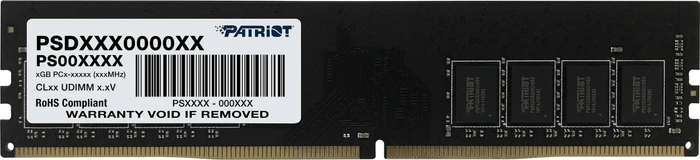 Patriot Signature Line - DDR4 - module - 32 GB - DIMM 288-pin / PC4-21300 - unbuffered