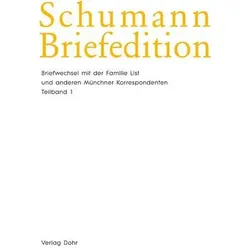 Schumann-Briefedition / Schumann-Briefe, Belletristik von Ekaterina Smyka, Hochschule für Musik Carl Maria von Weber Dresden, Robert-Schumann-Haus Zwickau