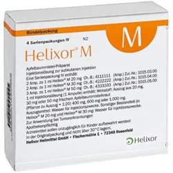 HELIXOR M Serienpackung IV Ampullen 4X7 St Ampullen