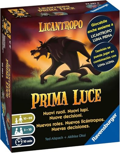 Ravensburger Prima Luce Werewolf bordspel voor 3 of meer spelers vanaf 10 jaar